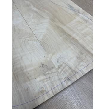 Клён Американский Каповый заготовка на топ Смешанный АА Кап А 11х175-172х525 мм- 2шт.(книжкой)-1