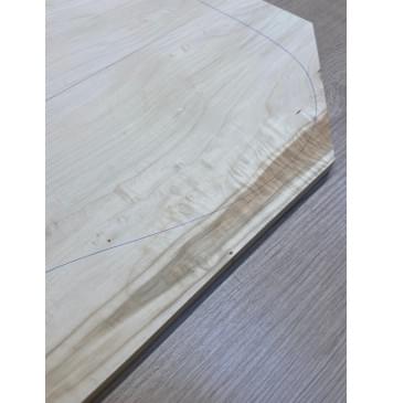 Клён Американский заготовка на топ Смешанный АА 11х177-178х460 мм-4