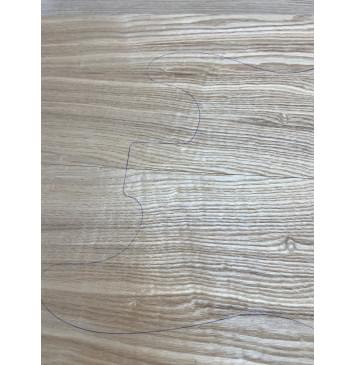 Ясень Дальневосточный Волнистый Лёгкий заготовка на топ Смешанный ААА Волна АА, 575 кг/м3, 2 шт., книжкой-3