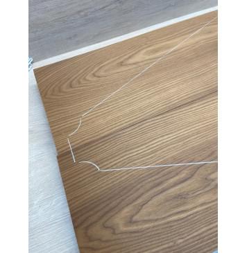 Ясень Белый Печёный 180 гр заготовка корпуса Смешанный ААА 44х223-220х575 мм, 608 кг/м3, 2 шт-3