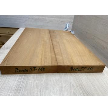 Ольха Печёная 180 гр заготовка корпуса Смешанный АА 41х218-215х560 мм, 2 шт,437 кг/м3-8