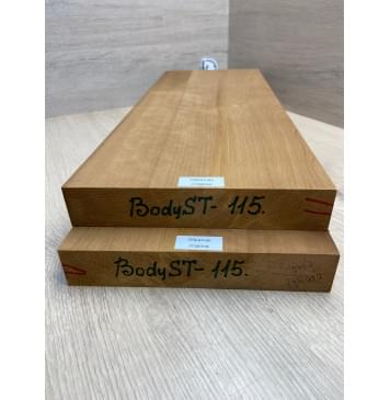 Ольха Печёная 180 гр заготовка корпуса Смешанный ААА 38х216х565 мм, 444 кг/м3, 2 шт Ольха Печёная 180 гр заготовка корпуса Смешанный ААА 38х216х565 мм, 444 кг/м3, 2 шт-2