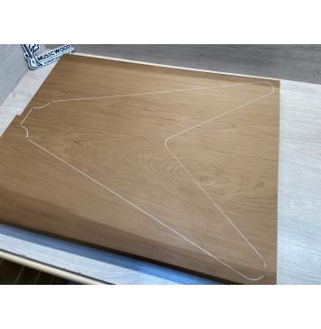 Ольха Печёная 180 гр заготовка корпуса Тангент ААА 42х232х570 мм, 457 кг/м3, 2 шт Ольха Печёная 180 гр заготовка корпуса Тангент ААА 42х232х570 мм, 457 кг/м3, 2 шт-0