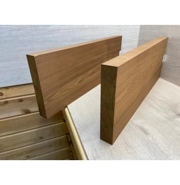 Ясень Дальневосточный Печёный 180 гр Заготовка корпуса Тангент ААА 41х225х615-595 мм, 612 кг/м3, 2 шт, -5