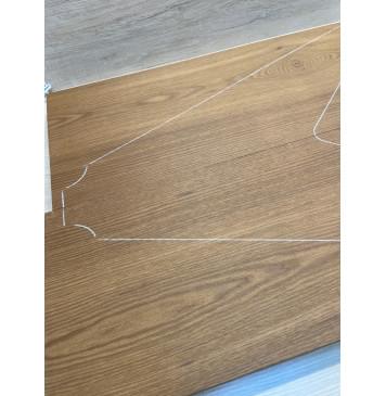 Ясень Дальневосточный Лёгкий Печёный 180 гр заготовка корпуса Смешанный ААА 41х225х580-562 мм, 590 кг/м3, 2 шт-3