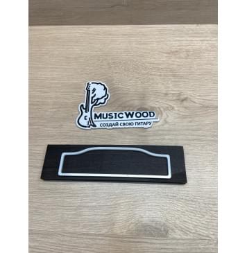 Эбен Чёрный заготовка для бриджа акустической гитары Радиал ААА 10х50х200 мм-3