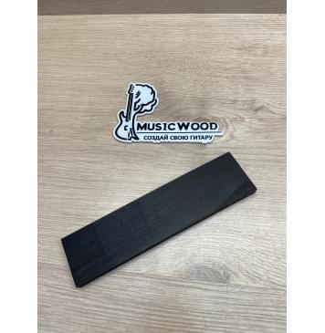 Эбен Чёрный заготовка для бриджа акустической гитары Радиал ААА 10х50х200 мм-0