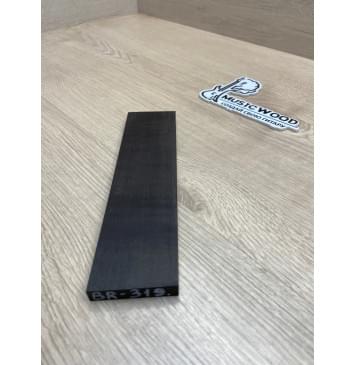 Эбен Чёрный заготовка для бриджа акустической гитары Радиал ААА 10.8х52х200 мм-2