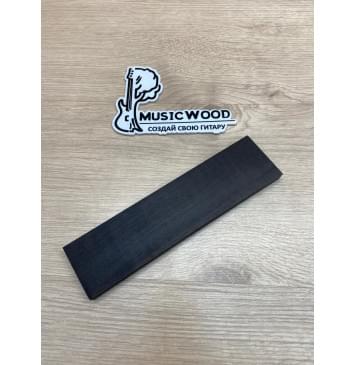 Эбен Чёрный заготовка для бриджа акустической гитары Радиал ААА 10.8х52х200 мм-3