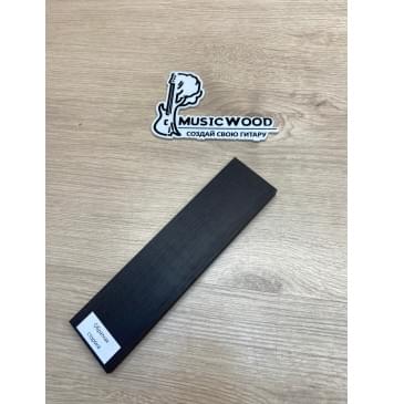 Эбен Чёрный заготовка для бриджа акустической гитары Радиал ААА 10.8х52х200 мм-4