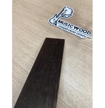 Эбен Чёрный заготовка для бриджа акустической гитары Радиал АА 11х51х200 мм-3