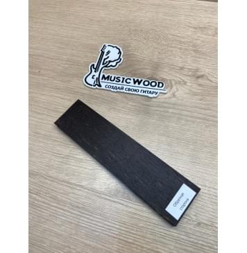 Эбен Чёрный заготовка для бриджа акустической гитары Радиал АА 11х51х200 мм-4