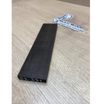 Эбен Чёрный заготовка для бриджа акустической гитары Радиал ААА 10.8х51х200 мм-1