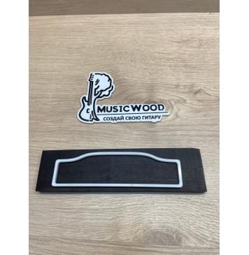 Эбен Чёрный заготовка для бриджа акустической гитары Радиал ААА 11х51х200 мм-0