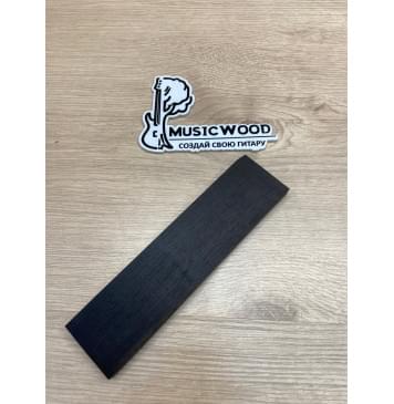 Эбен Чёрный заготовка для бриджа акустической гитары Радиал ААА 11х51х200 мм-3