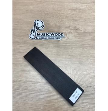 Эбен Чёрный заготовка для бриджа акустической гитары Радиал ААА 11х51х200 мм-4