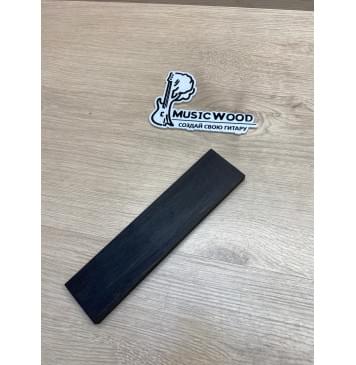 Эбен Чёрный заготовка для бриджа акустической гитары Смешанный АА 10.5х49.5х200 мм-0