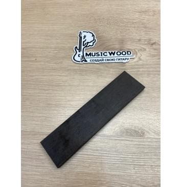 Эбен Чёрный заготовка для бриджа акустической гитары Радиал АА 11х50.5х200 мм-3