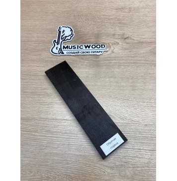 Эбен Чёрный заготовка для бриджа акустической гитары Радиал АА 11х50.5х200 мм-4