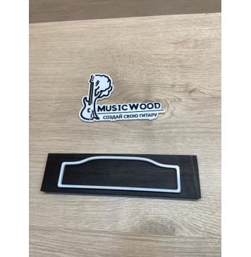 Эбен Чёрный заготовка для бриджа акустической гитары Радиал ААА 11х51х200 мм-1