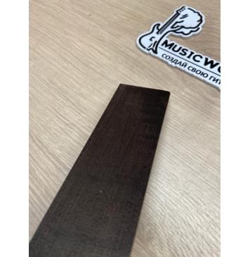 Эбен Чёрный заготовка для бриджа акустической гитары Радиал ААА 11х49х200 мм-2