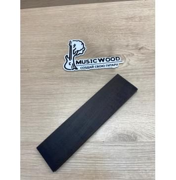 Эбен Чёрный заготовка для бриджа акустической гитары Радиал ААА 11х49х200 мм-3