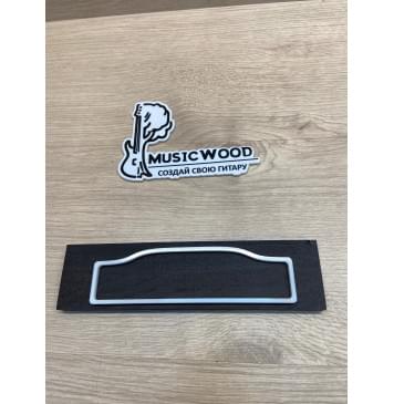 Эбен Чёрный заготовка для бриджа акустической гитары Радиал ААА 11х51х200 мм-0