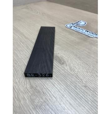 Эбен Чёрный заготовка для бриджа акустической гитары Радиал ААА 11х51х200 мм-1