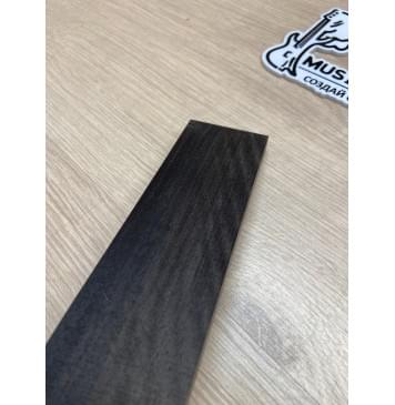 Эбен Чёрный заготовка для бриджа акустической гитары Радиал ААА 11х51х200 мм-2