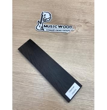 Эбен Чёрный заготовка для бриджа акустической гитары Радиал ААА 11х51х200 мм-4