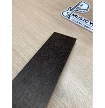 Эбен Чёрный заготовка для бриджа акустической гитары Радиал АА 11х51х200 мм-3