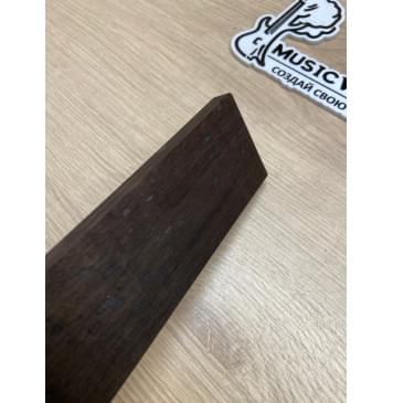 Эбен Чёрный заготовка для бриджа акустической гитары Радиал А 11х50.5х200 мм-3