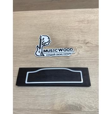 Эбен Чёрный заготовка для бриджа акустической гитары Радиал ААА 11х50.5х200 мм-0