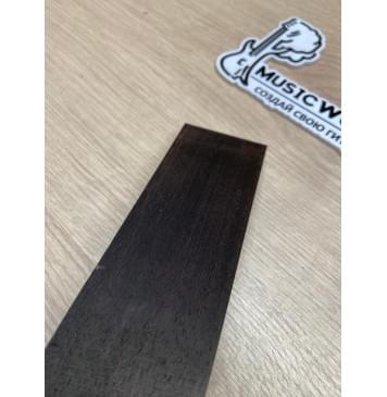 Эбен Чёрный заготовка для бриджа акустической гитары Радиал АА 11х52х200 мм-1