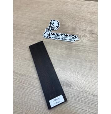 Эбен Чёрный заготовка для бриджа акустической гитары Радиал АА 11х52х200 мм-4