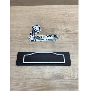 Эбен Чёрный заготовка для бриджа акустической гитары Радиал ААА 11х50.5х200 мм-3