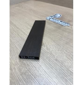 Эбен Чёрный заготовка для бриджа акустической гитары Радиал ААА 11х50.5х200 мм-1