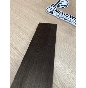 Эбен Чёрный заготовка для бриджа акустической гитары Радиал ААА 11х50.5х200 мм-2