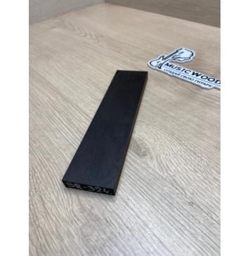 Эбен Чёрный заготовка для бриджа акустической гитары Радиал ААА 11х49.5х200 мм-2