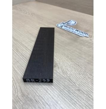 Эбен Чёрный заготовка для бриджа акустической гитары Смешанный АА 11х51.5х200 мм-2