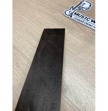 Эбен Чёрный заготовка для бриджа акустической гитары Смешанный АА 11х53х200 мм-2