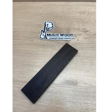Эбен Чёрный заготовка для бриджа акустической гитары Радиал ААА 11х50х200 мм-0