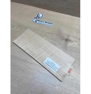 Клён Белый Явор, Волнистый заготовка накладки на головку грифа Радиал АА Волна АА 6х115х295 мм-2