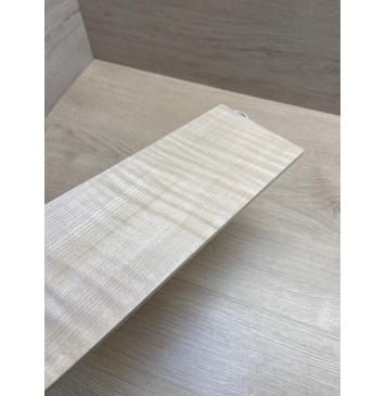 Клён Белый Явор, Волнистый заготовка накладки на головку грифа Радиал АА Волна АА 6х115х295 мм-0