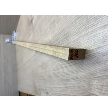 Корина Белая (Лимба-Офрам) заготовка для переклеенного грифа электрогитары 20х45х785 мм-1