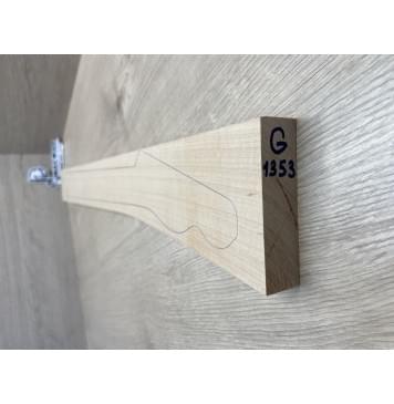 Клён Белый заготовка грифа для электрогитары Радиал АА 27х90-75х720 мм-10