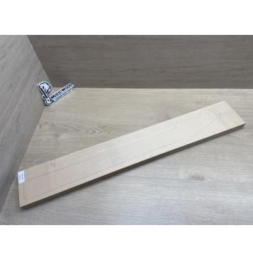 Клён Белый заготовка грифа для электрогитары Радиал ААА 25,5х108х725 мм-1