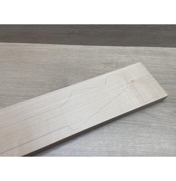 Клён Белый заготовка грифа для электрогитары Радиал ААА 25,5х108х725 мм-2