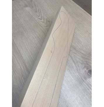 Клён Белый заготовка грифа для электрогитары Радиал АА 22х95х735 мм-5