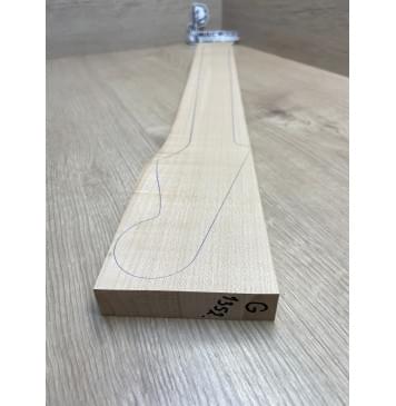 Клён Белый заготовка грифа для электрогитары Радиал АА 22х95х710 мм-9